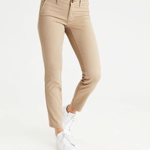 American Eagle Skinny twill stretch